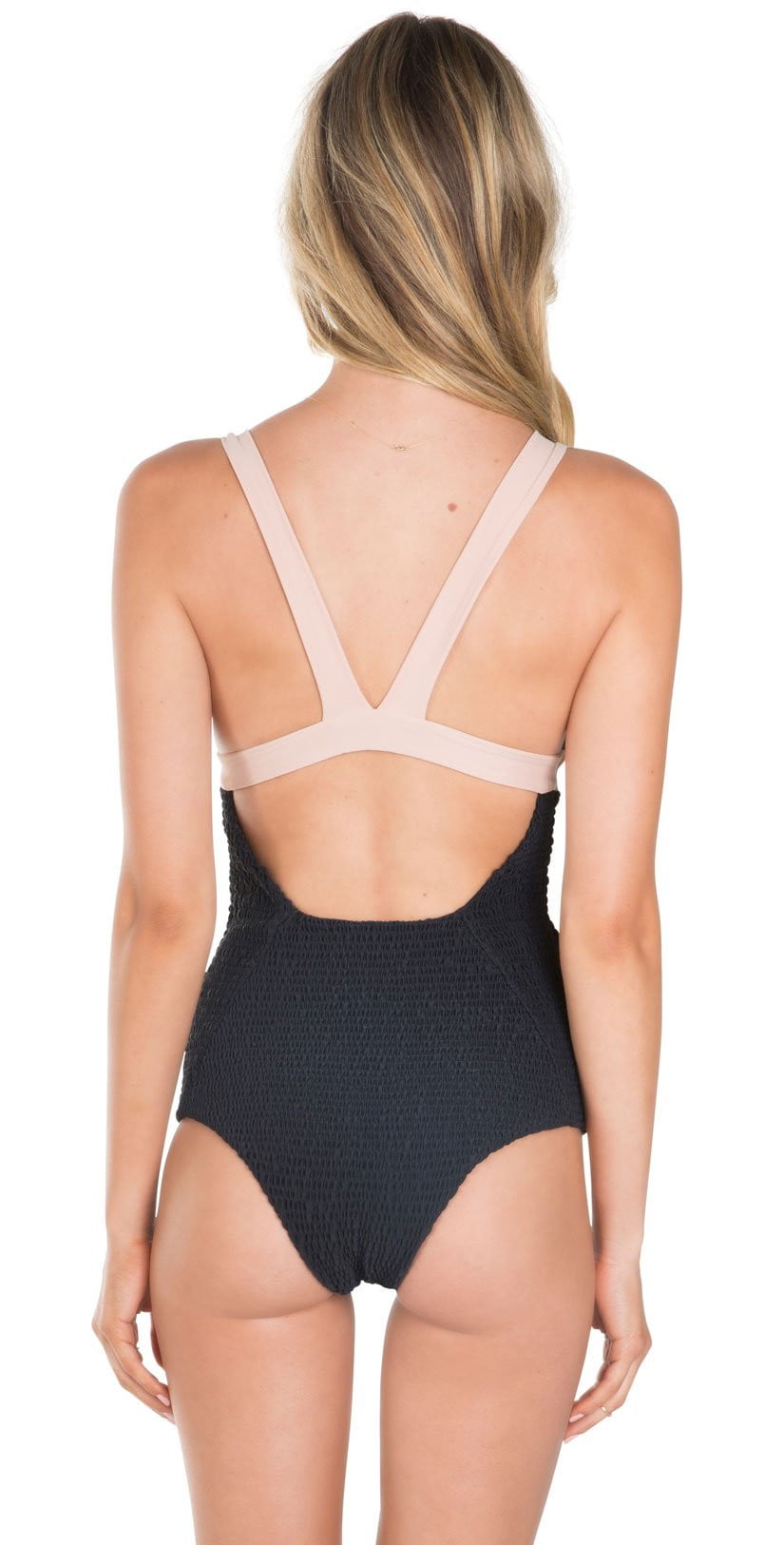  Tori Praver Isabella Crete Colorblock One Piece Swimsuit