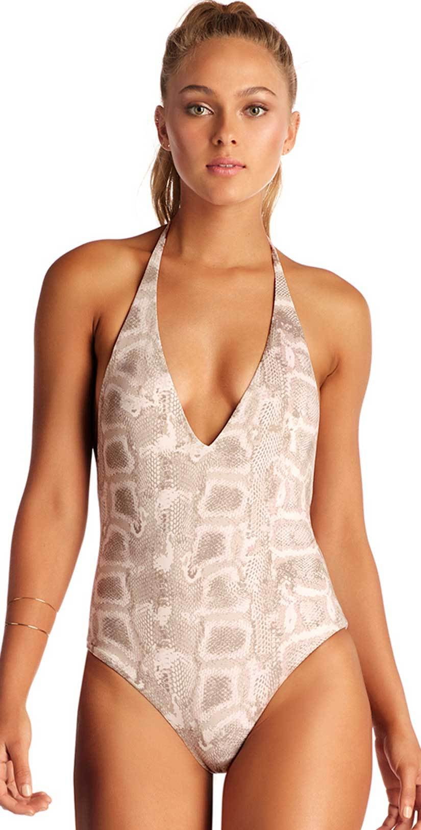  Vitamin A Bianca One Piece Bodysuit In Barefoot In Belize 73M BIB