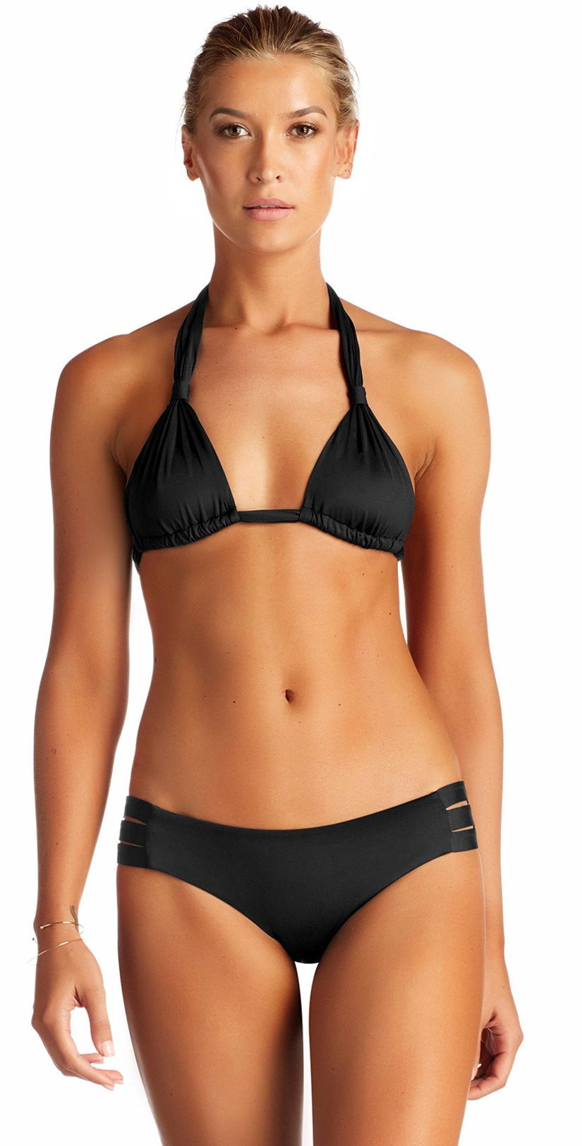  Vitamin A EcoLux Emelia Bikini Bottom In Black