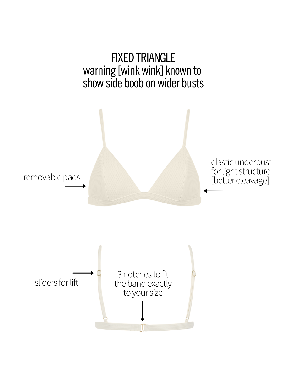  VALENTINA MESH TRIANGLE TOP