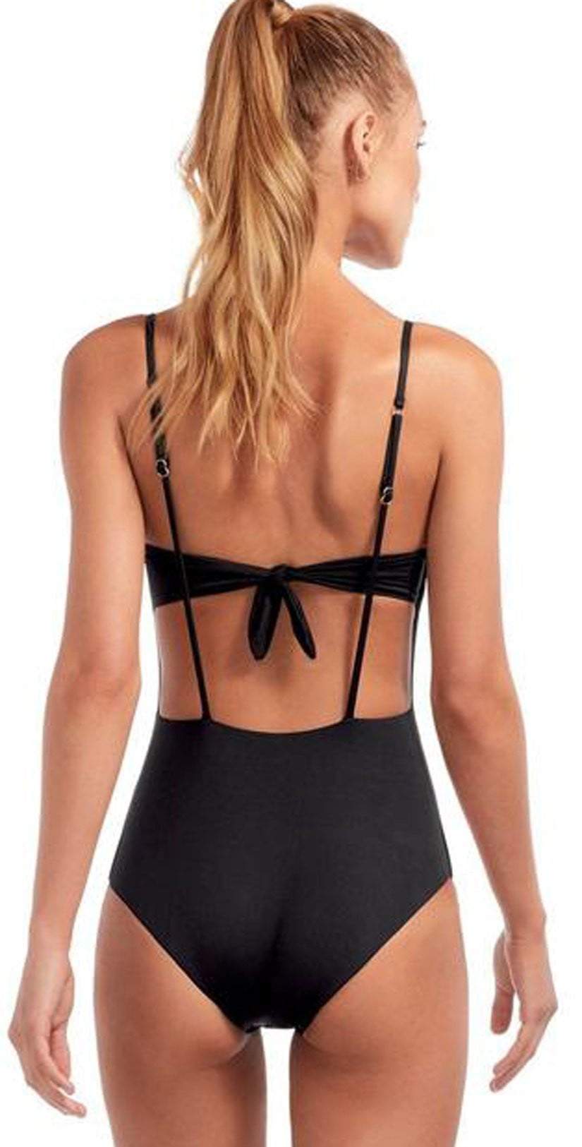  Vitamin A EcoLux Edie Full Coverage One Piece Swimsuit In Black