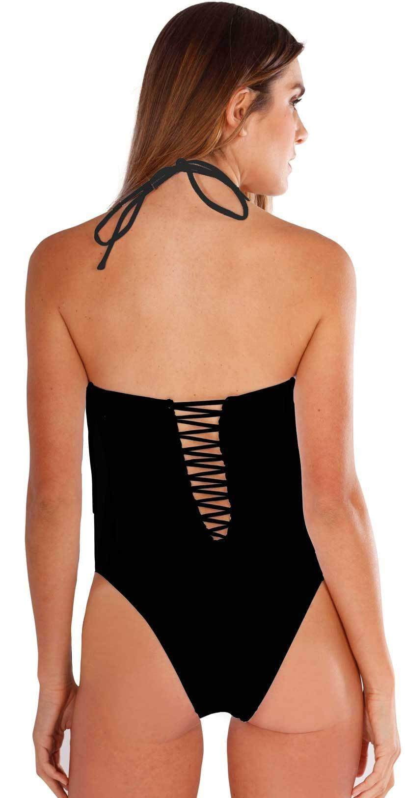  Peixoto Paloma One Piece Swimsuit In Black 31805F-S46