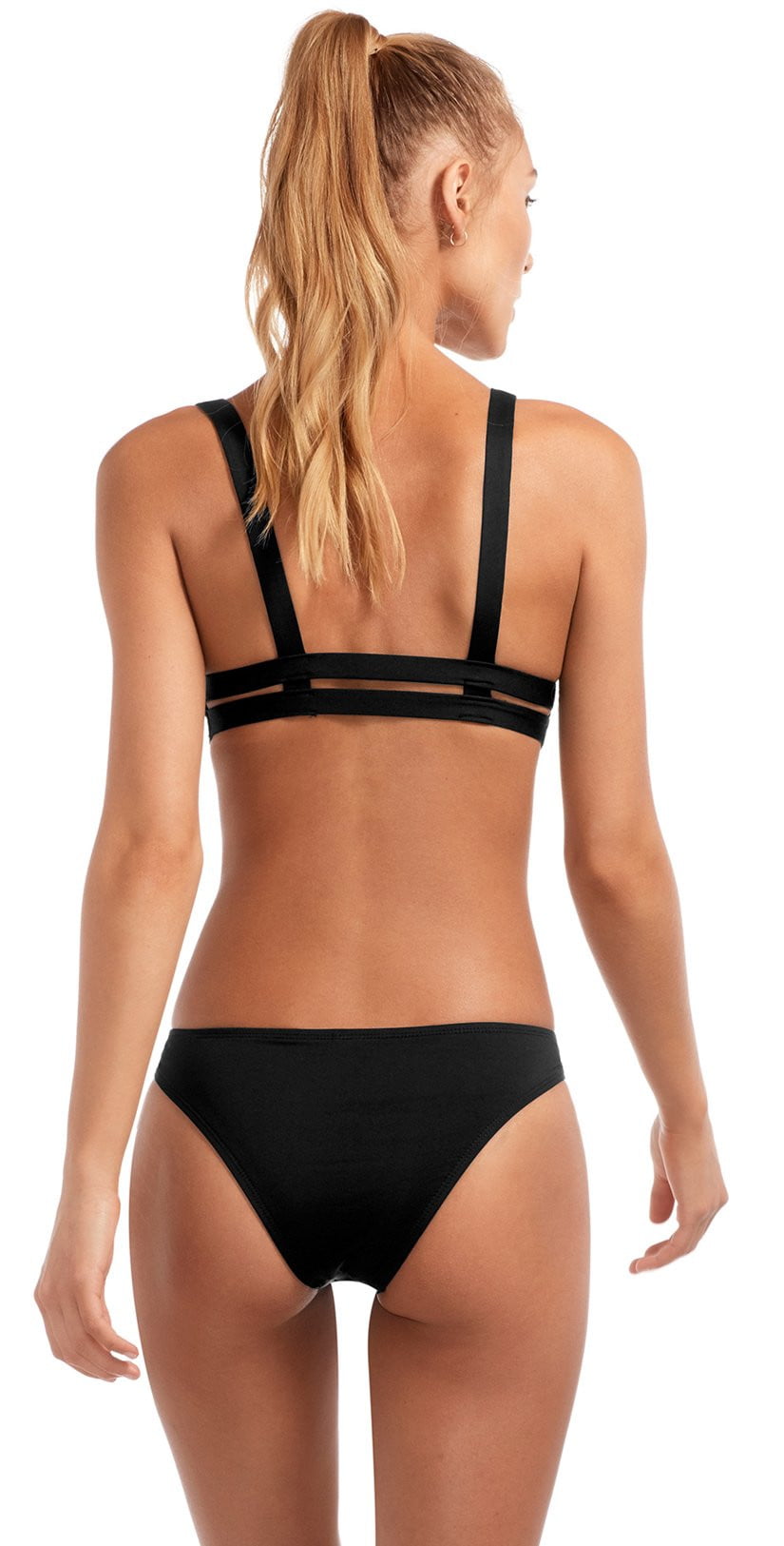 Vitamin A EcoLux Neutra Bralette Top In Black