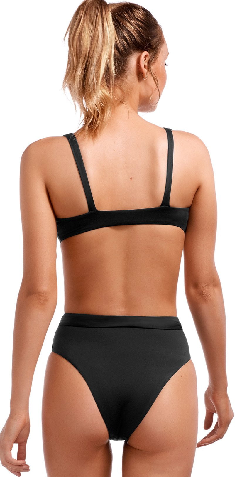  Vitamin A EcoLux Lola Bikini Bottom In Black