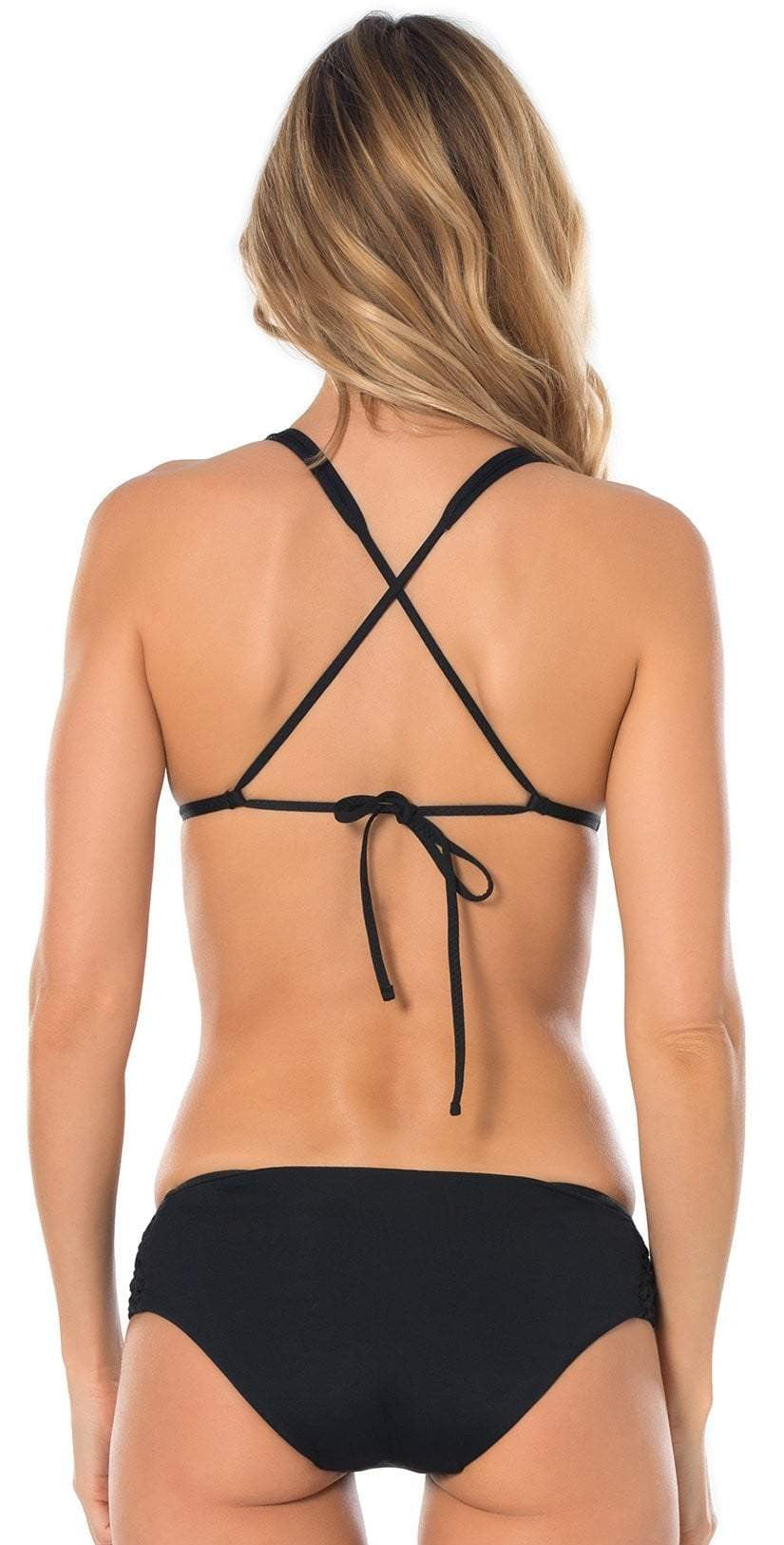  Becca Sicily Sheer Hipster Bottom In Black 444477-BLK