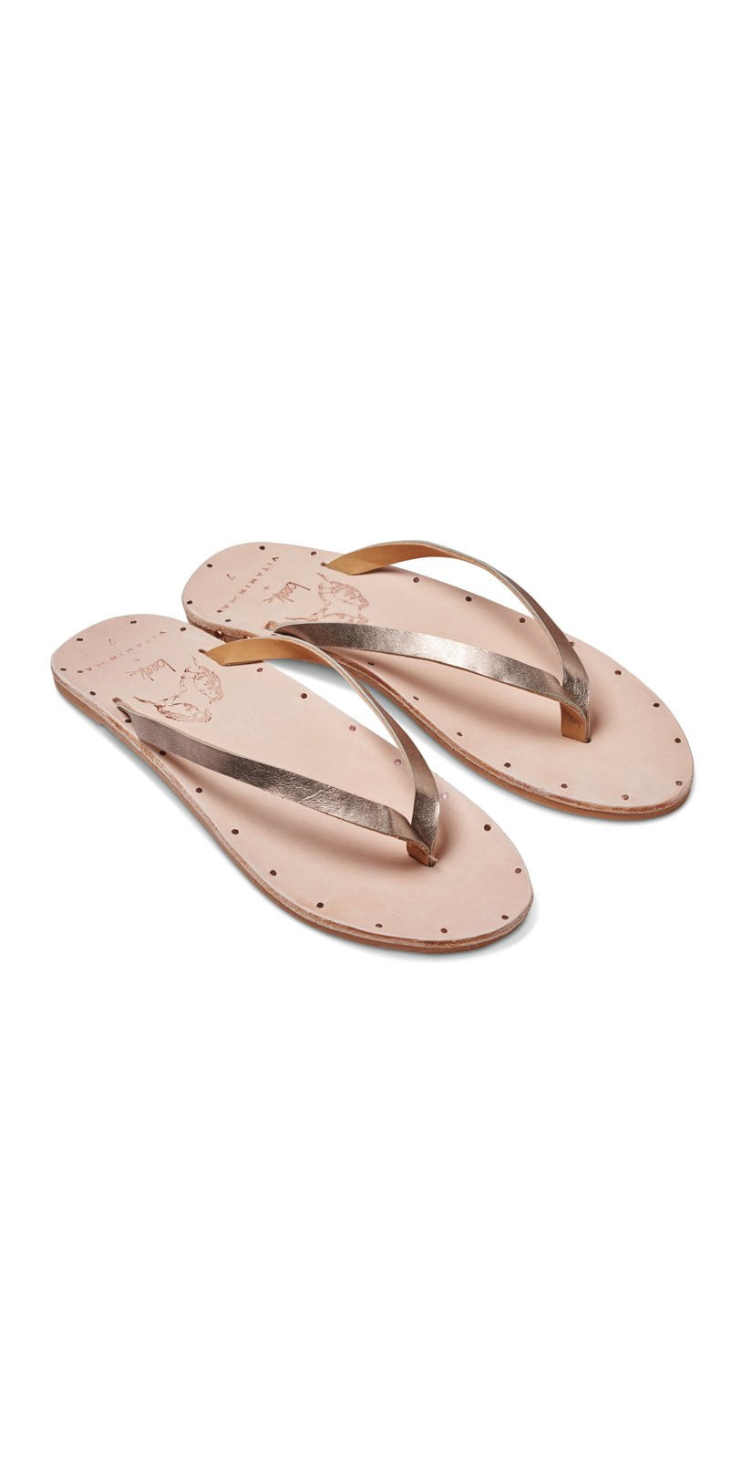  Vitamin A Beek Seabird Sandals In Bronze SEA-BZVA