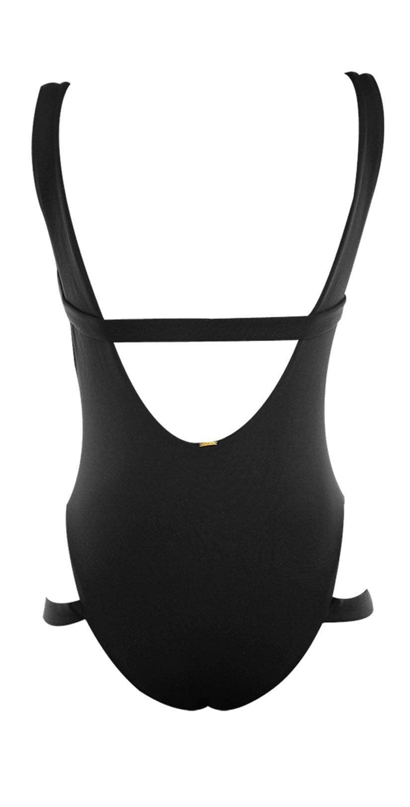  Boamar Caviar One Piece In Black FPC005-BLK