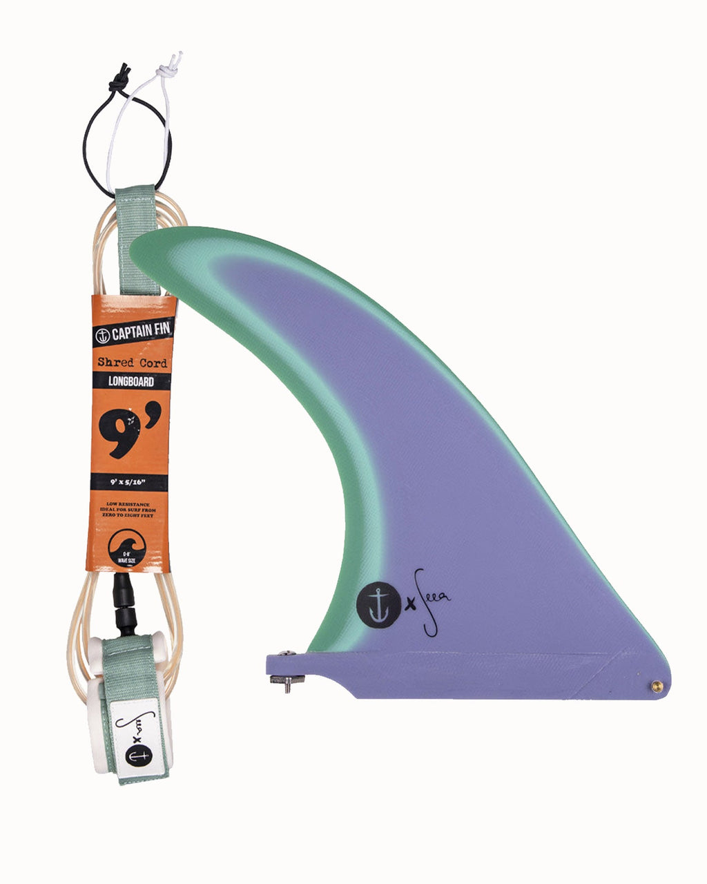 Seea X Captain Fin 9’ Surf Leash