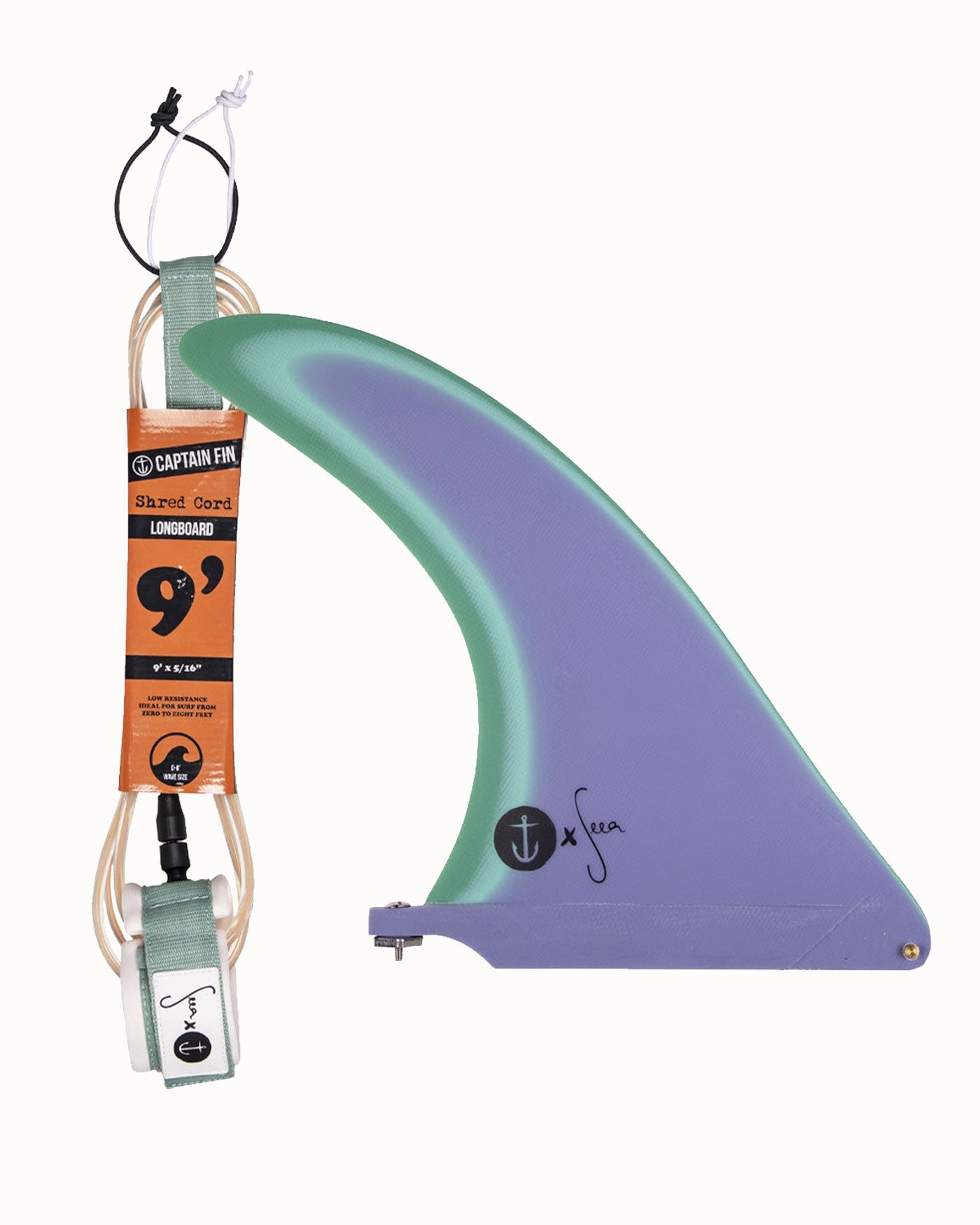  Seea X Captain Fin 9’ Surf Leash