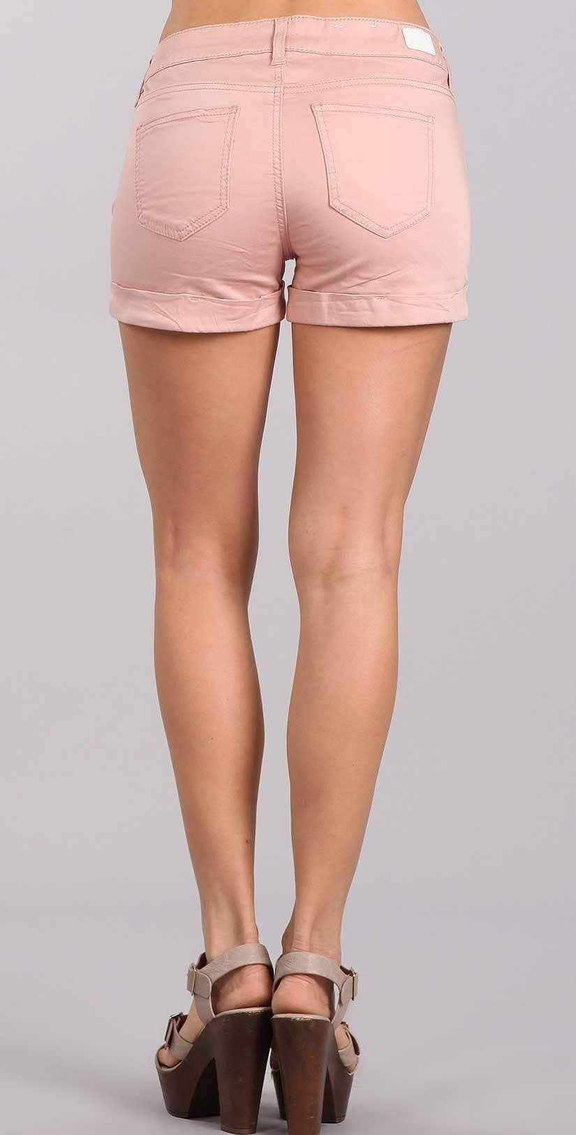  Celebrity Pink Jean 3" Mid Rise Shorts In Misty Rose CJ3050Z35