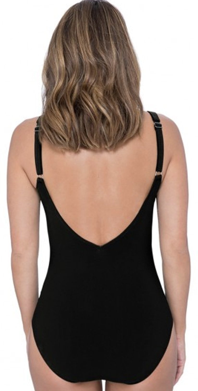  Profile By Gottex Moto V-Neck One-Piece Swimsuit