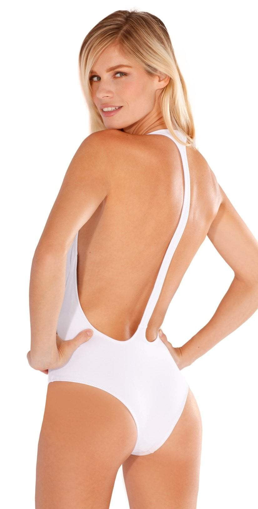  Peixoto Flamingo Latin One Piece In White 1302L-S18-WHT
