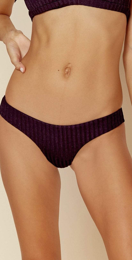  Blue Life Island Fever Brazilian Bottom In Black 444-9020-BLK