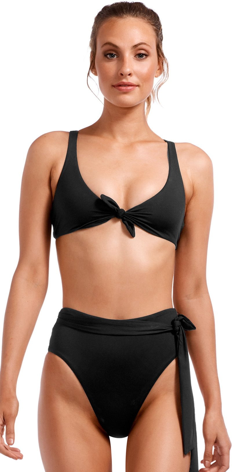  Vitamin A EcoLux Lola Bikini Bottom In Black