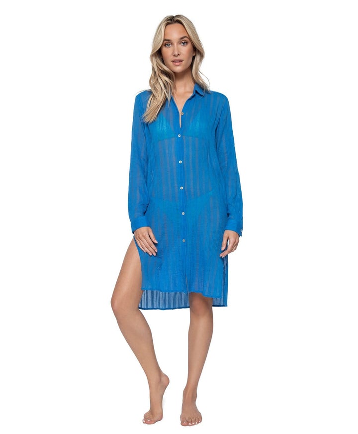  PQ Swim Shea Cover Up In Island Blue