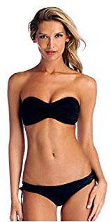  Vitamin A EcoLux Bikini Bottom In Black 49B ECB