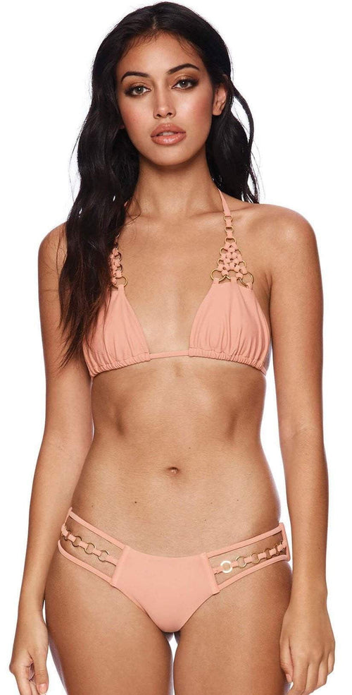  Beach Bunny Ireland Skimpy Bottom In Blush