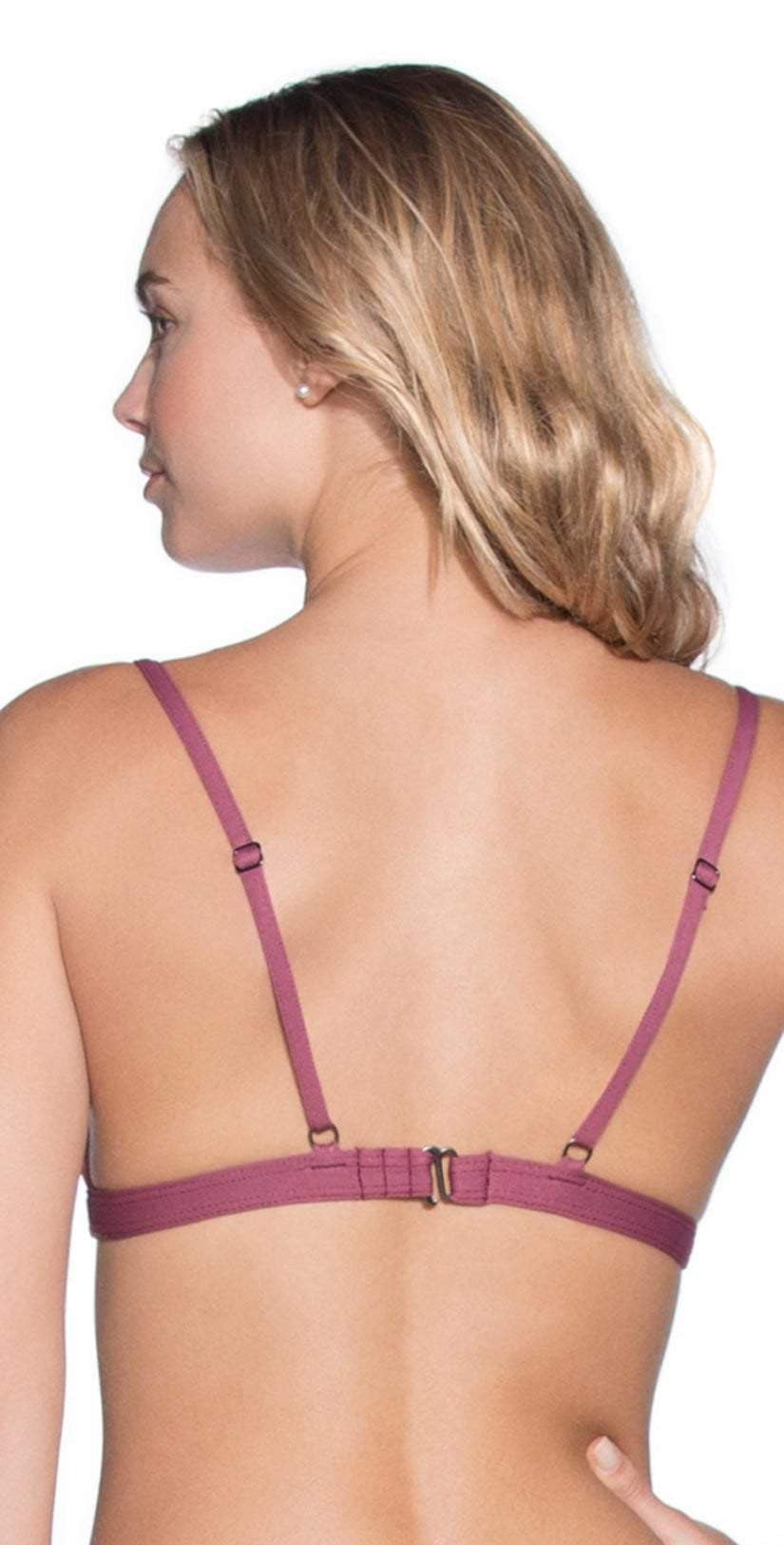  Maaji Amaranth Juneberry Delightful Triangle Bikini Top 3045SFT01