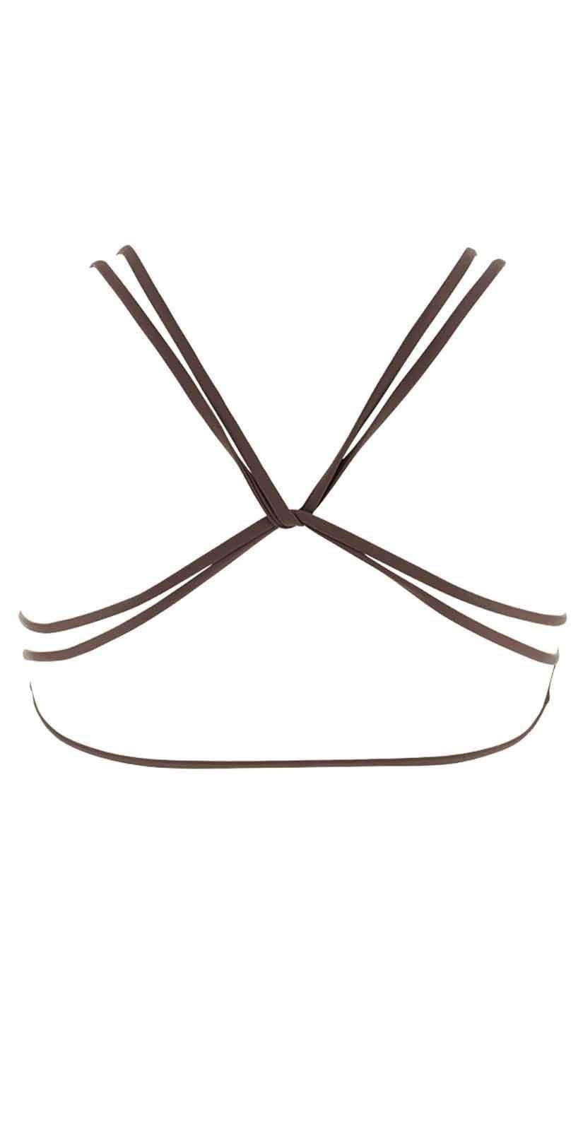  L Space Hartley Top In Chocolate LSHRT17-CHO