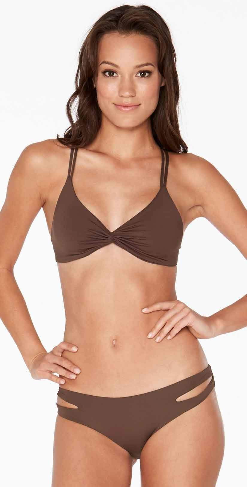  L Space Estella Full Cut Bottom In Chocolate SS32F14-CHO