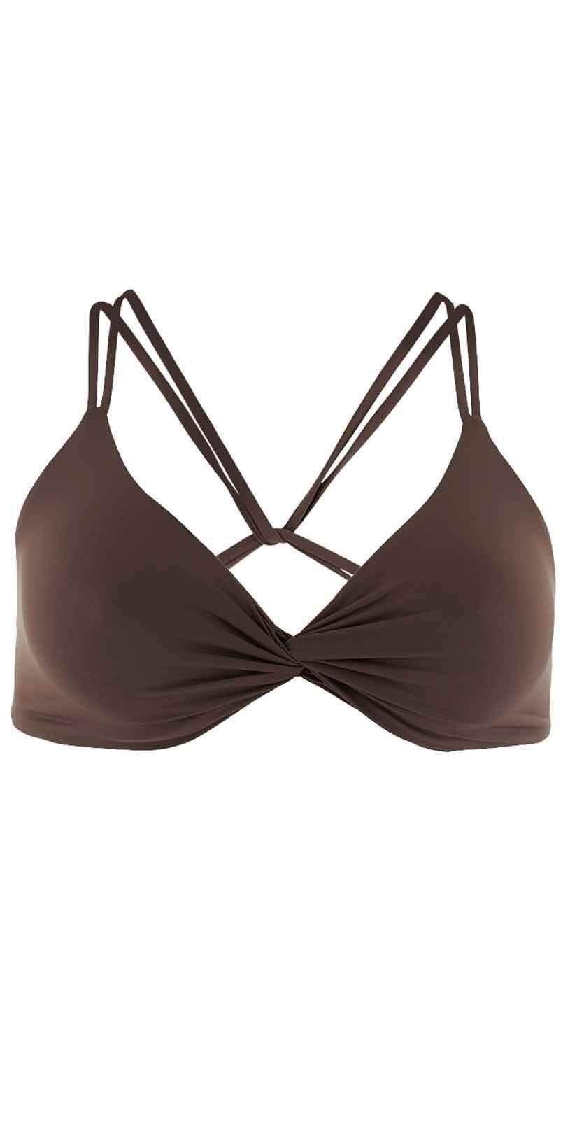  L Space Hartley Top In Chocolate LSHRT17-CHO