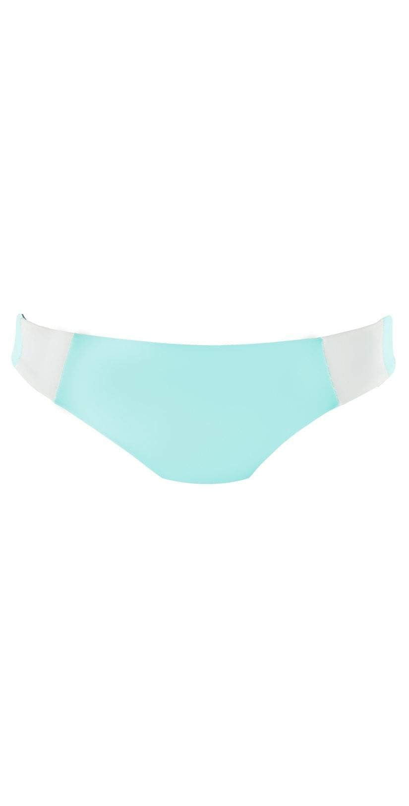  L Space Mia Color Block Reversible Bottom In Light Turquoise CBMAC16-LIT