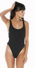  L Space Mayra One-Piece In Black RHMYMC18-BLK