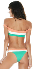  L Space Color Block Veronica Bitsy Bottom In Spearmint CBVBB18-SPR