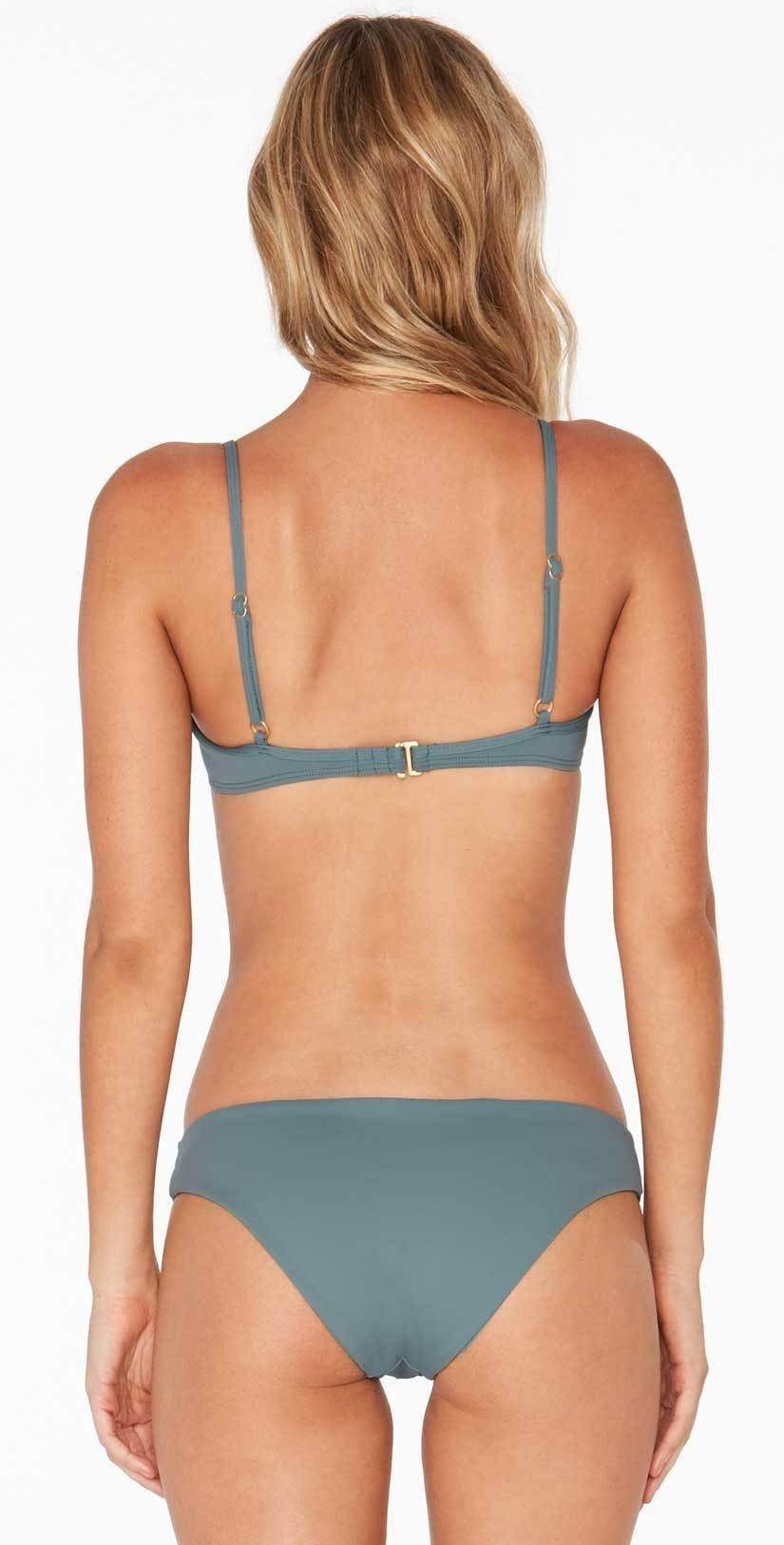 L Space Missy Bikini Top In Slated Glass