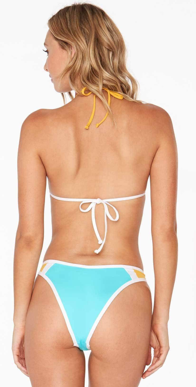  L Space Color Block Whiplash Bottom In Aruba CBWCB18-ARB