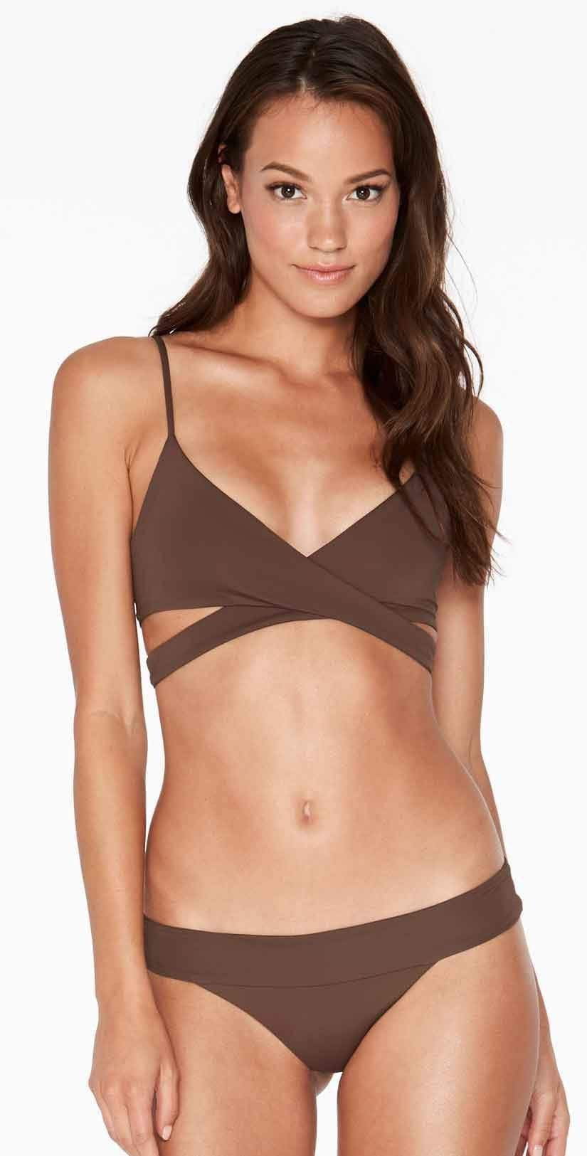  L Space Veronica Bikini Bottom In Chocolate