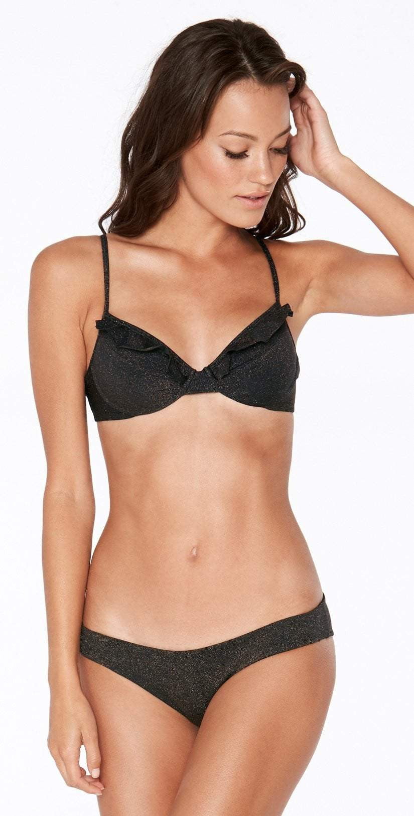  L Space Sandy Shine On Me Bottom In Black SHSNC18-BLK
