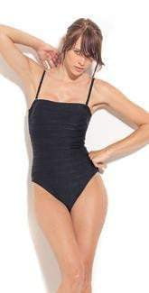  Mikado Square Neck One Piece In Bondi Blue