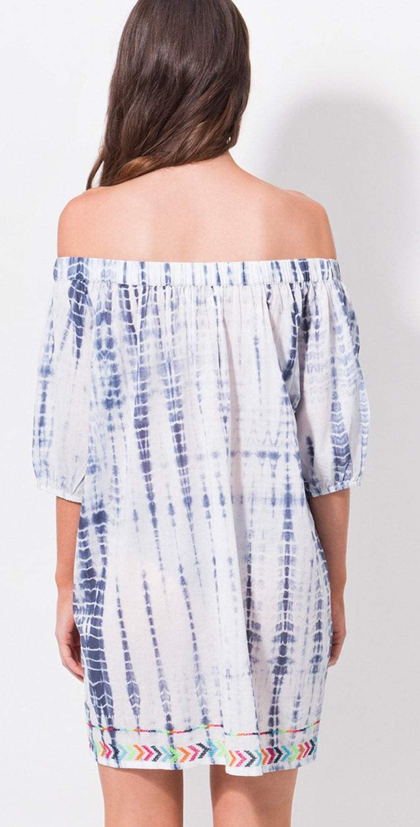  Pia Rossini Delray Bardot Beach Dress