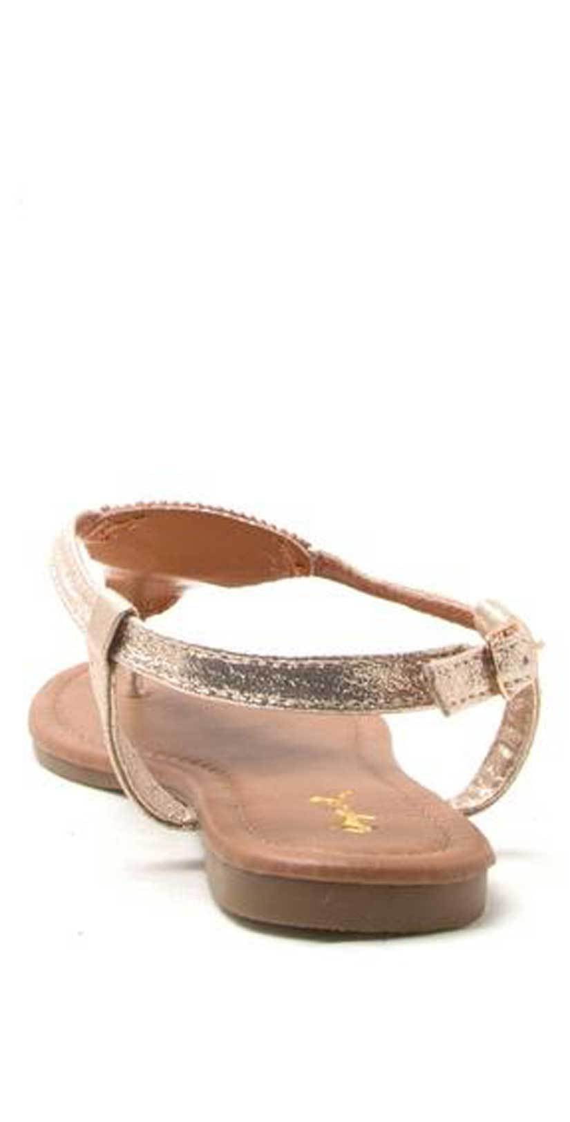  Qupid Shoes Jamilla T Strap Sandal JAMILLA-05