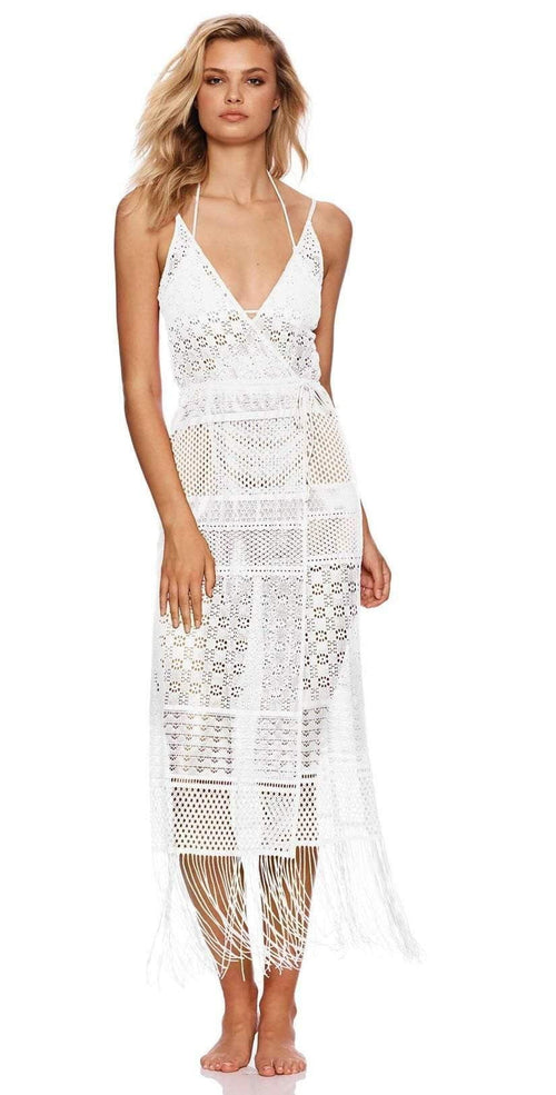  Beach Bunny Sienna Maxi Dress B19138C0 White