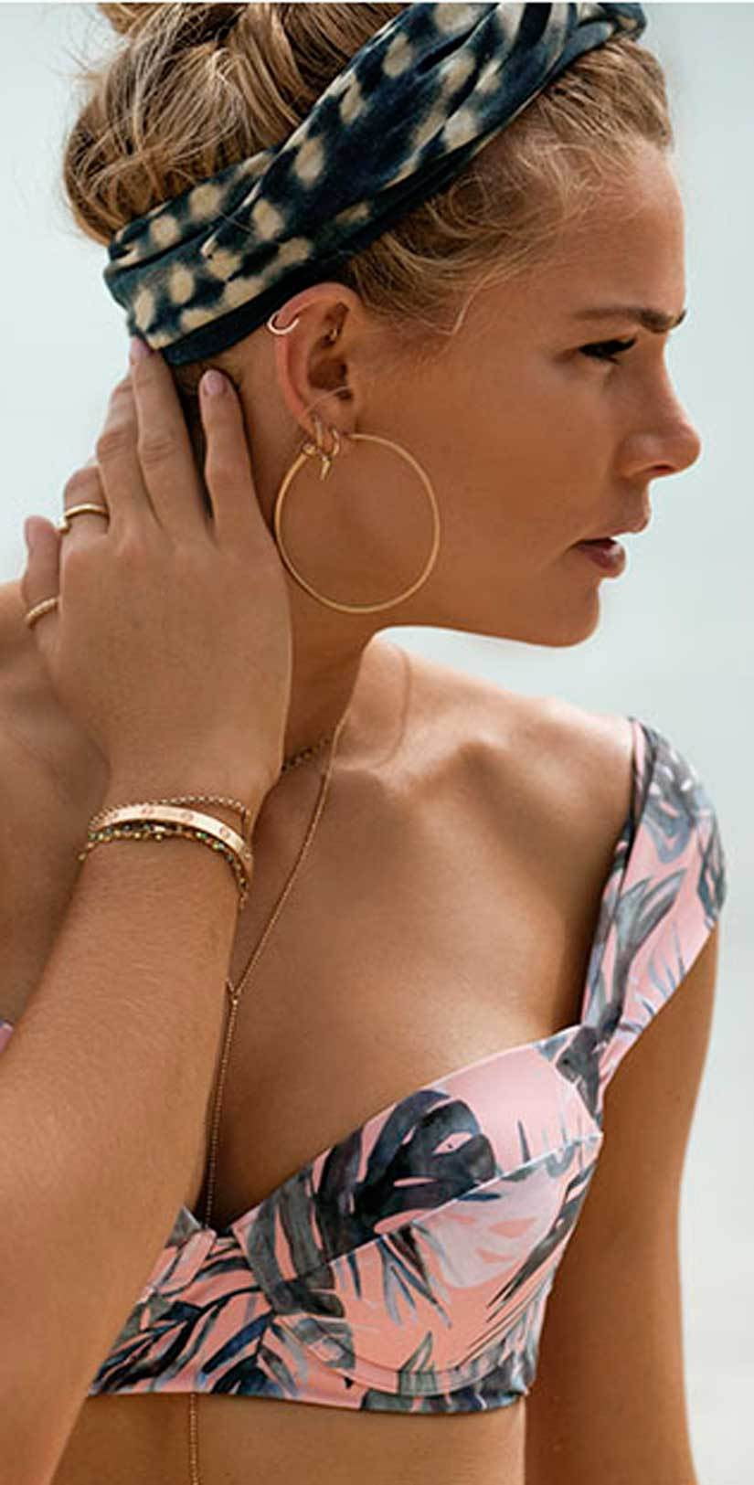  Tori Praver Aimee Top In Rose Quartz 1R18STAMSL-ROS