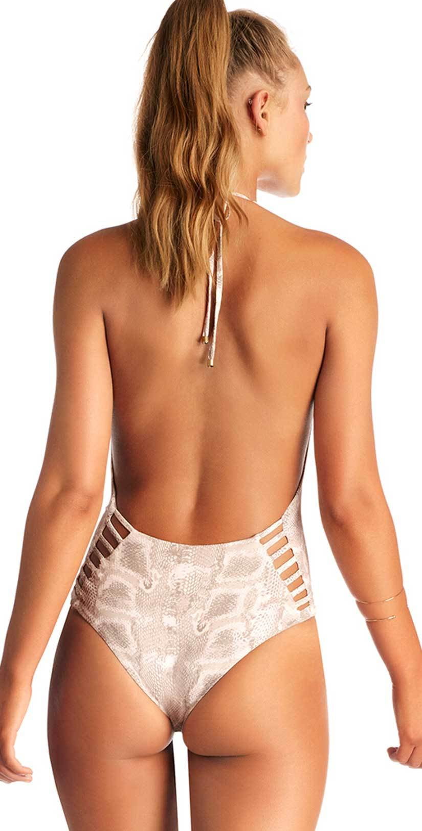  Vitamin A Bianca One Piece Bodysuit In Barefoot In Belize 73M BIB