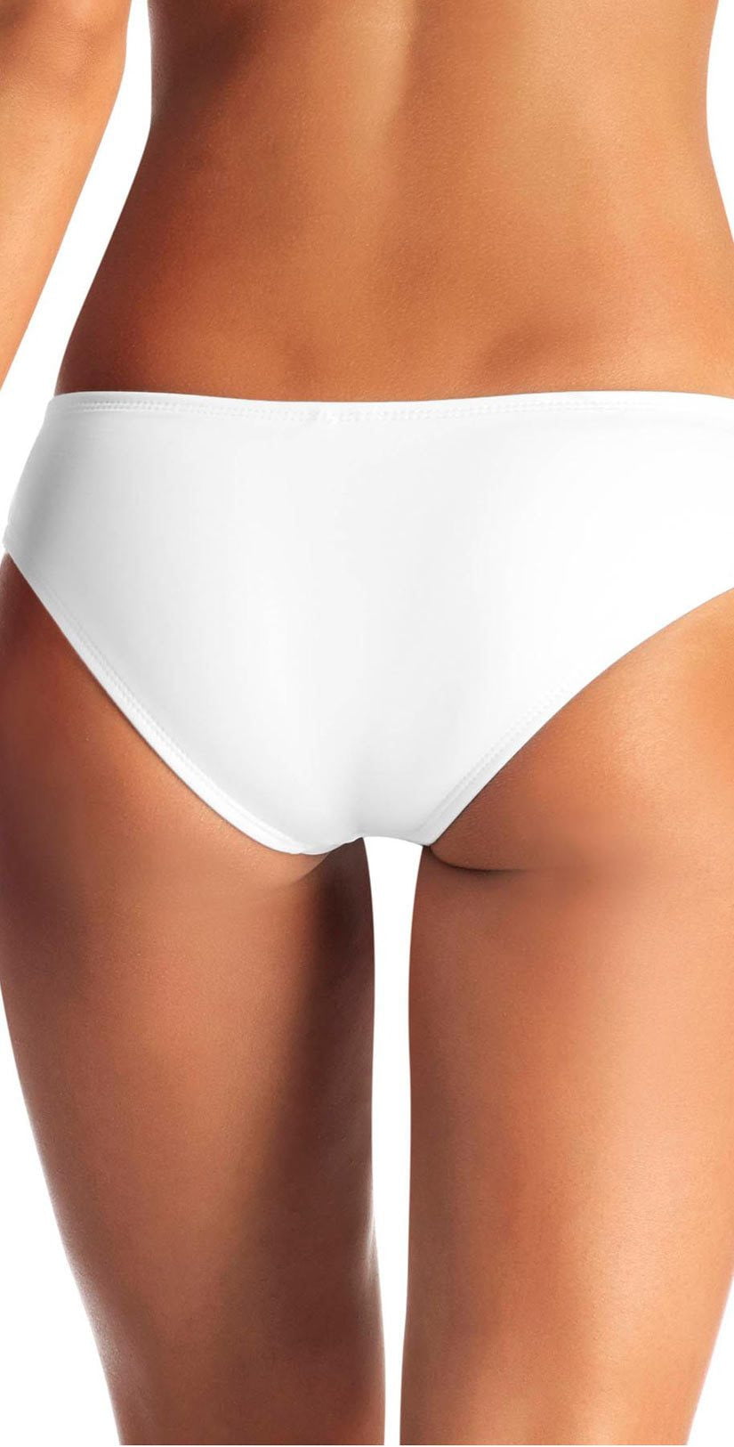  Vitamin A EcoLux Emelia Bikini Bottom In White