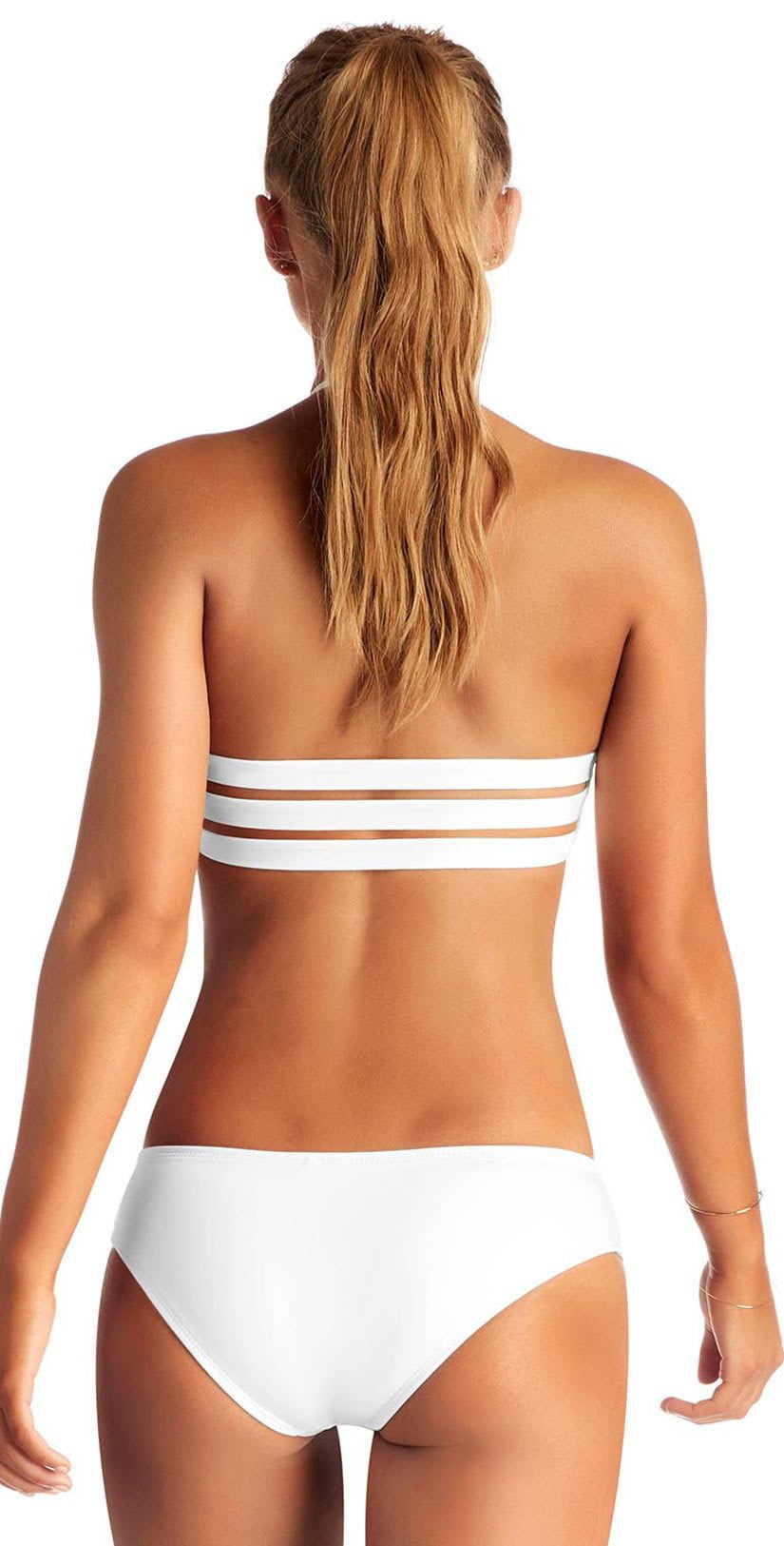  Vitamin A EcoLux Emelia Bikini Bottom In White