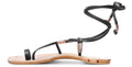  Vitamin A Beek Blue Bird Sandal In Black And Natural BLUEBKVA