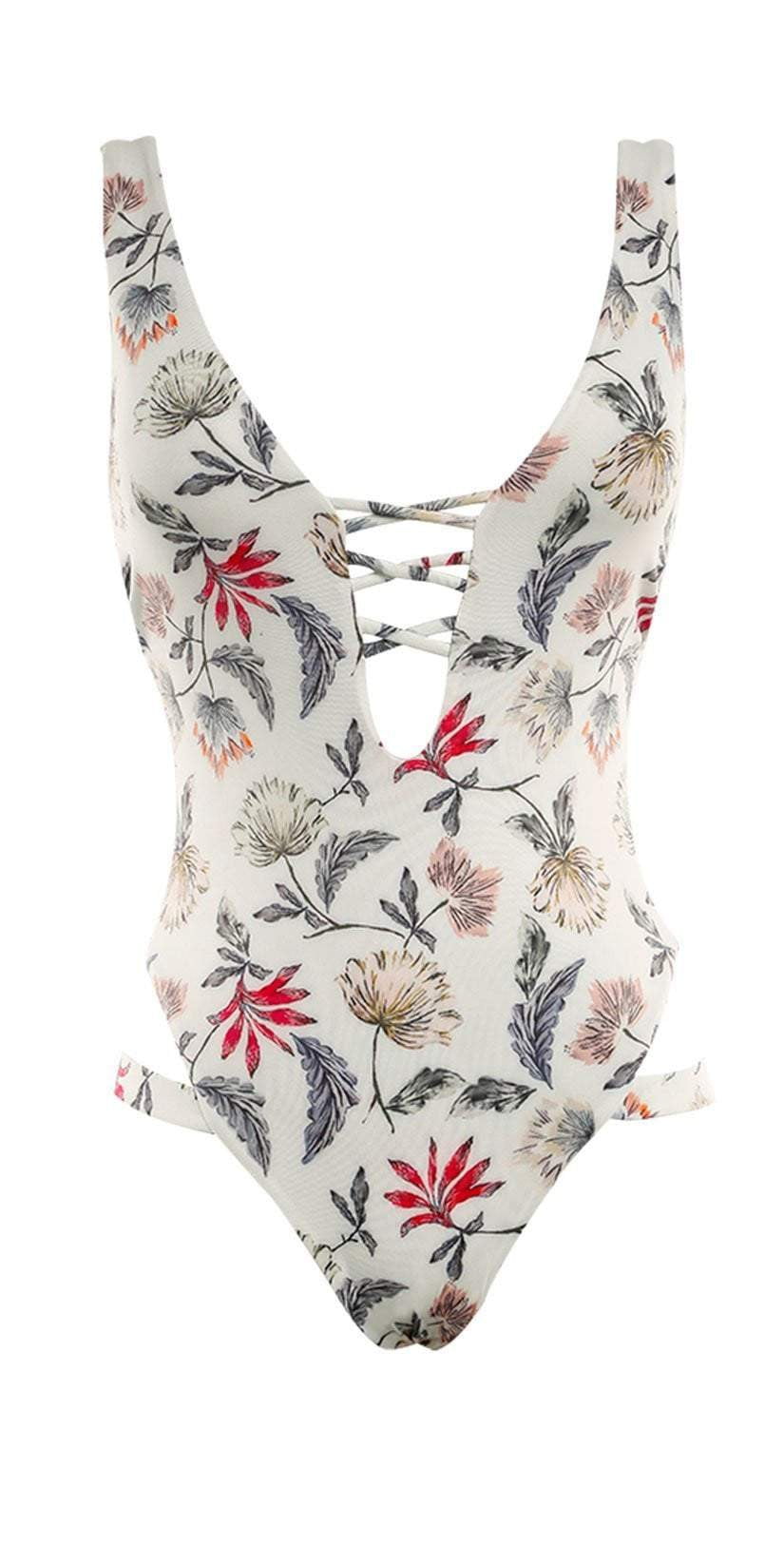  Boamar Iris One Piece In Pink Floral FPC003-FLPNK