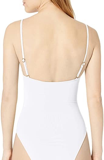  Anne Cole Studio Vintage Lingerie Maillot In White