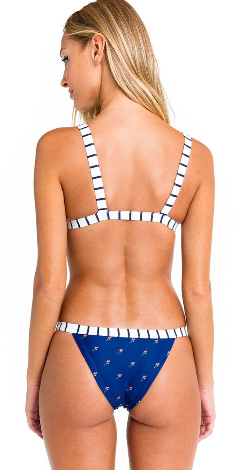  Wildfox Jessie Bikini Bottom In Navy