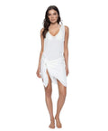  PQ Swim Water Lily Ava Wrap Dress